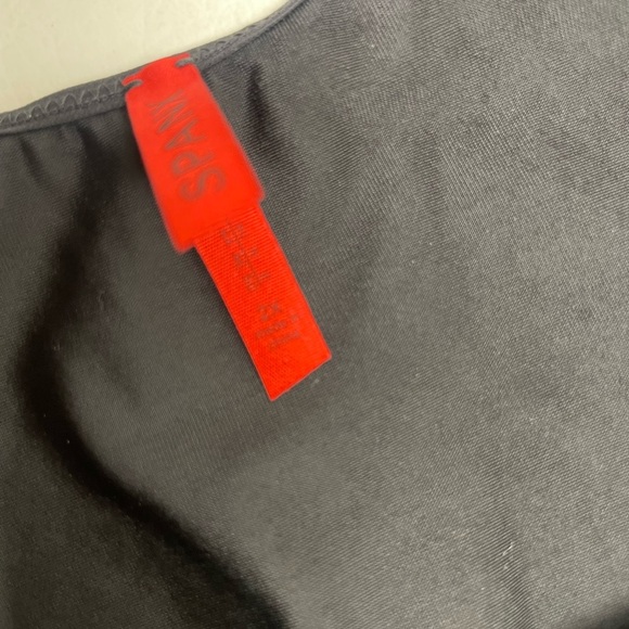 Spanx Black Open Bust Cami Tank Top, Size 2X - Picture 2 of 6